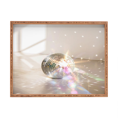Dagmar Pels Glitz Glam Disco Ball Rectangular Tray