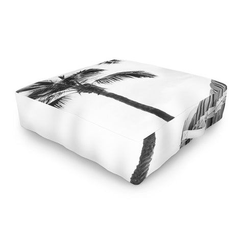 Dagmar Pels Hawaiian Surfboards Black And White Outdoor Floor Cushion