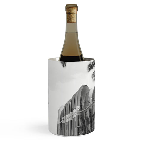 Dagmar Pels Hawaiian Surfboards Black And White Wine Chiller