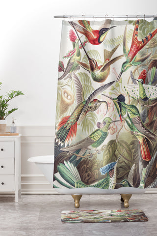 Dagmar Pels Hummingbirds 20 Shower Curtain And Mat