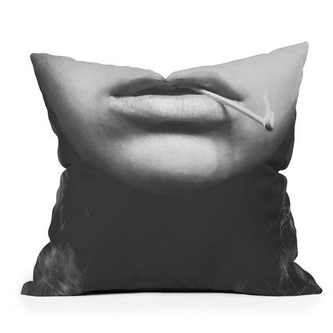 Dagmar Pels Livin on the edge Outdoor Throw Pillow