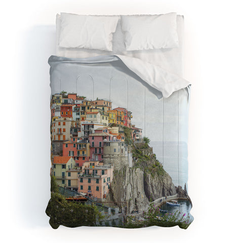 Dagmar Pels Manarola Cinque Terre Italy Comforter