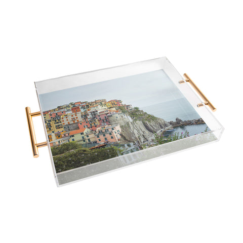 Dagmar Pels Manarola Cinque Terre Italy Acrylic Tray