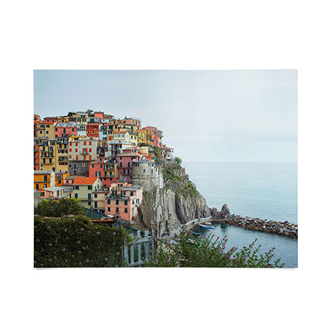 Dagmar Pels Manarola Cinque Terre Italy Poster