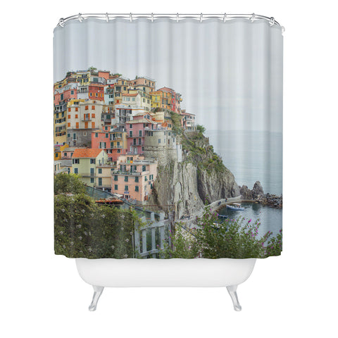 Dagmar Pels Manarola Cinque Terre Italy Shower Curtain