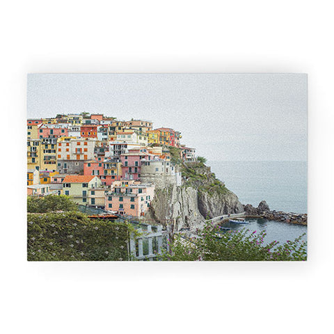 Dagmar Pels Manarola Cinque Terre Italy Welcome Mat