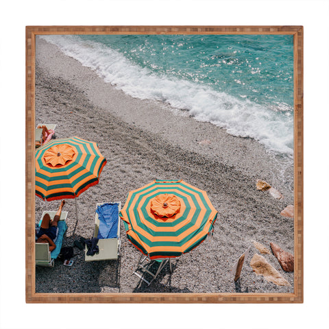 Dagmar Pels Monterosso Al Mare Italy Square Tray