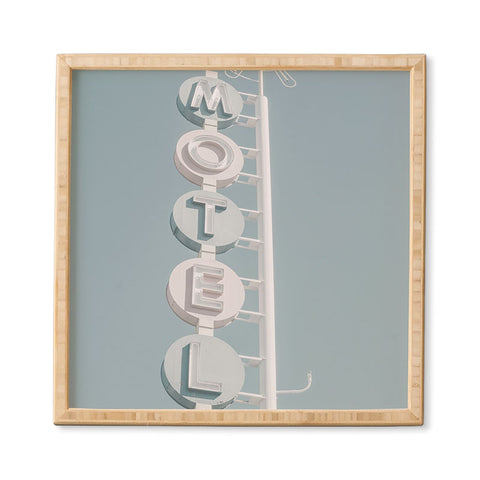 Dagmar Pels Motel Sign Photo Framed Wall Art