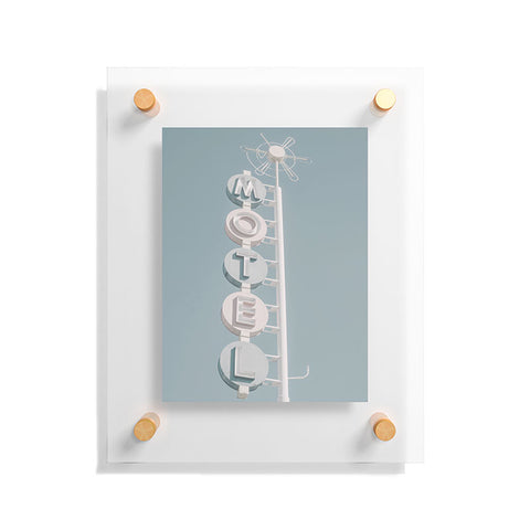 Dagmar Pels Motel Sign Photo Floating Acrylic Print