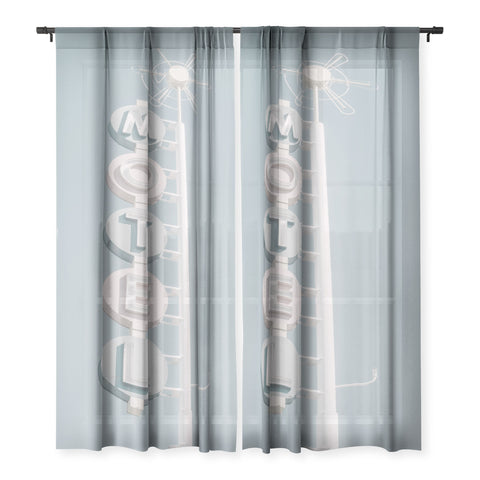 Dagmar Pels Motel Sign Photo Sheer Non Repeat