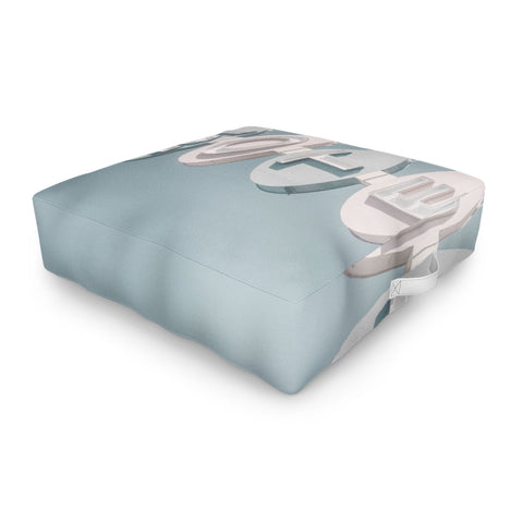 Dagmar Pels Motel Sign Photo Outdoor Floor Cushion