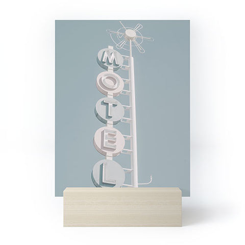 Dagmar Pels Motel Sign Photo Mini Art Print