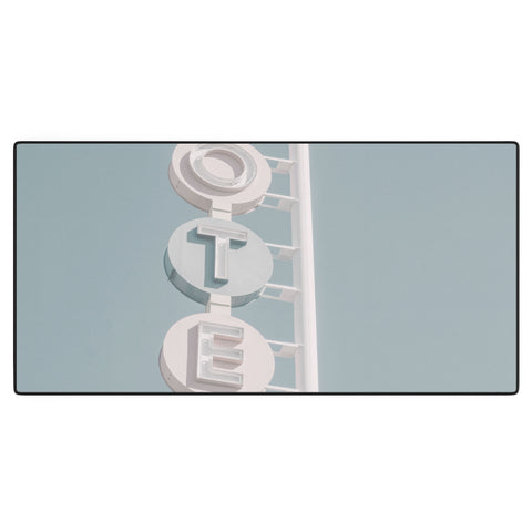 Dagmar Pels Motel Sign Photo Desk Mat