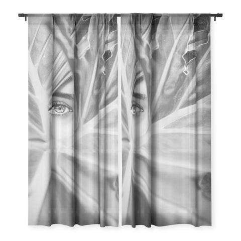 Dagmar Pels Mysterious Girl Palm Leaf Sheer Non Repeat