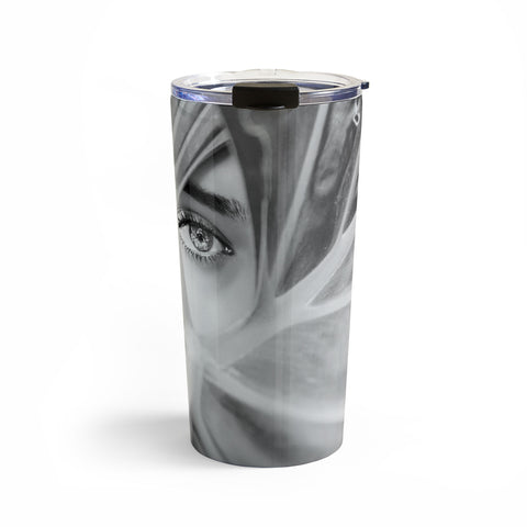 Dagmar Pels Mysterious Girl Palm Leaf Travel Mug