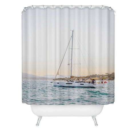 Dagmar Pels Nautical Sea Travel Photograph Shower Curtain