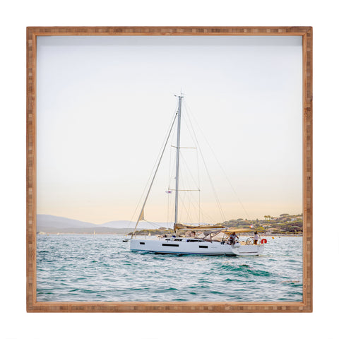 Dagmar Pels Nautical Sea Travel Photograph Square Tray