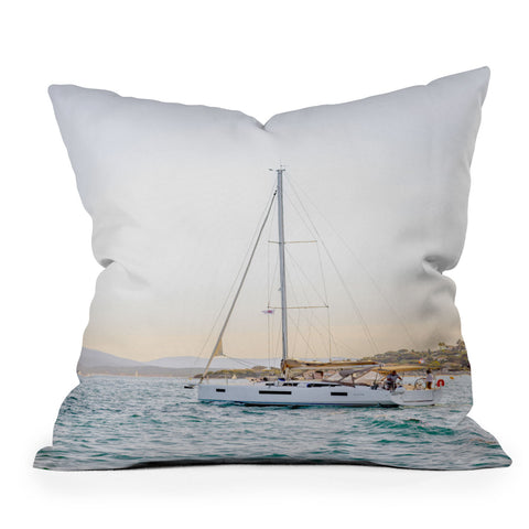 Dagmar Pels Nautical Sea Travel Photograph Throw Pillow