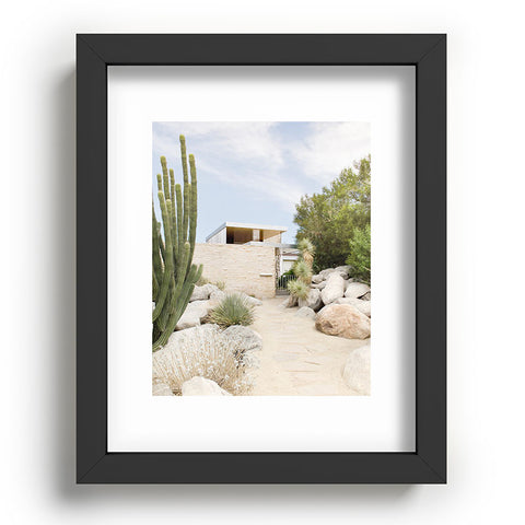 Dagmar Pels Palm Springs California Cactus Modern Recessed Framing Rectangle
