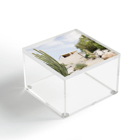 Dagmar Pels Palm Springs California Cactus Modern Acrylic Box