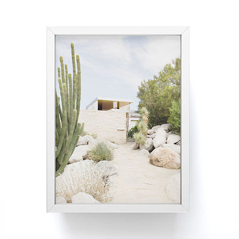 Dagmar Pels Palm Springs California Cactus Modern Framed Mini Art Print