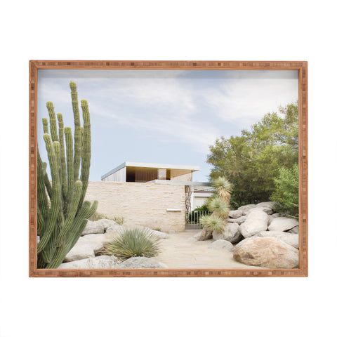 Dagmar Pels Palm Springs California Cactus Modern Rectangular Tray