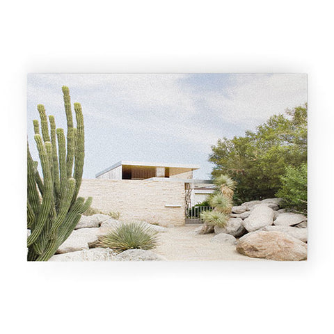 Dagmar Pels Palm Springs California Cactus Modern Welcome Mat