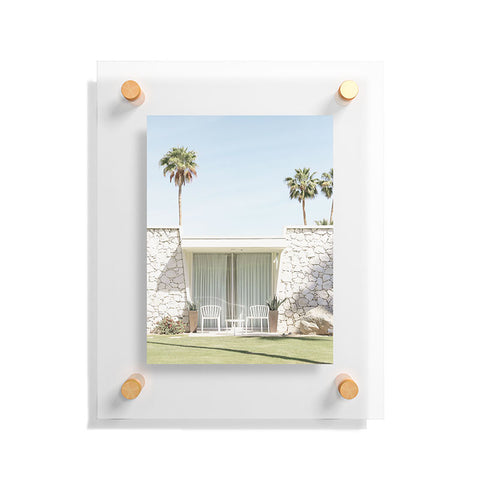 Dagmar Pels Palm Springs California Palmtrees Floating Acrylic Print