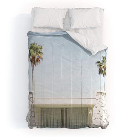 Dagmar Pels Palm Springs California Palmtrees Comforter