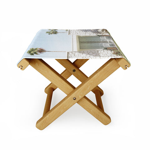 Dagmar Pels Palm Springs California Palmtrees Folding Stool