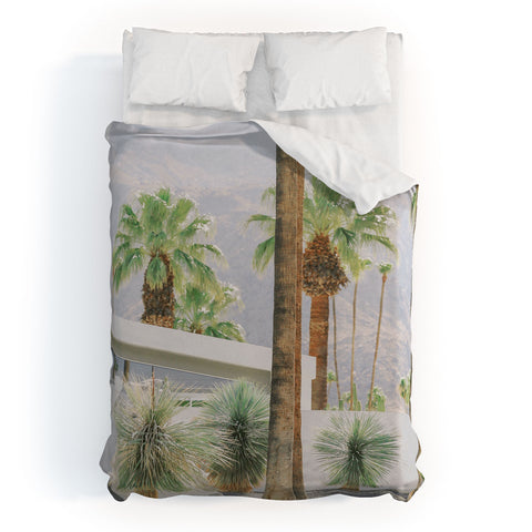 Dagmar Pels Palm Springs Palms Duvet Cover