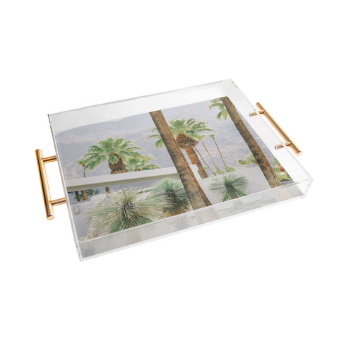 Dagmar Pels Palm Springs Palms Acrylic Tray