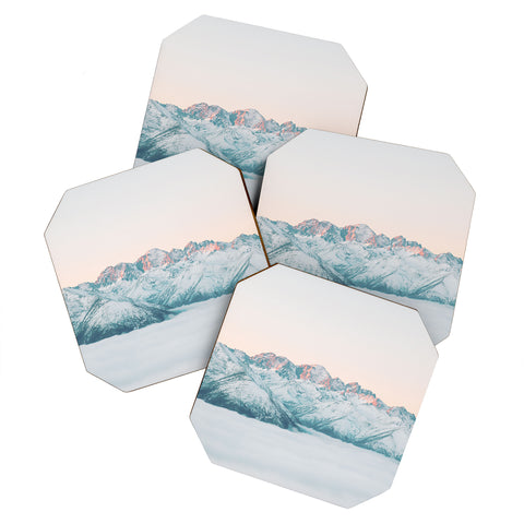 Dagmar Pels Pastel winter landscape Coaster Set