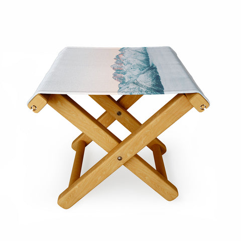 Dagmar Pels Pastel winter landscape Folding Stool