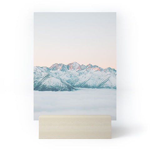 Dagmar Pels Pastel winter landscape Mini Art Print