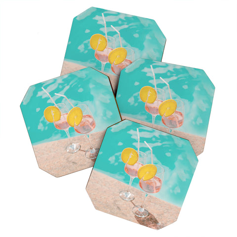 Dagmar Pels Pool Drinks Mediterranean Summer Coaster Set