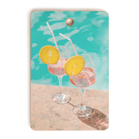 Dagmar Pels Pool Drinks Mediterranean Summer Cutting Board Rectangle