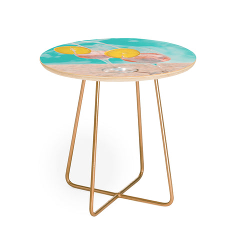Dagmar Pels Pool Drinks Mediterranean Summer Round Side Table