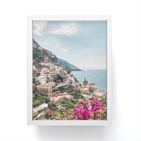Dagmar Pels Positano Italy Photography Framed Mini Art Print