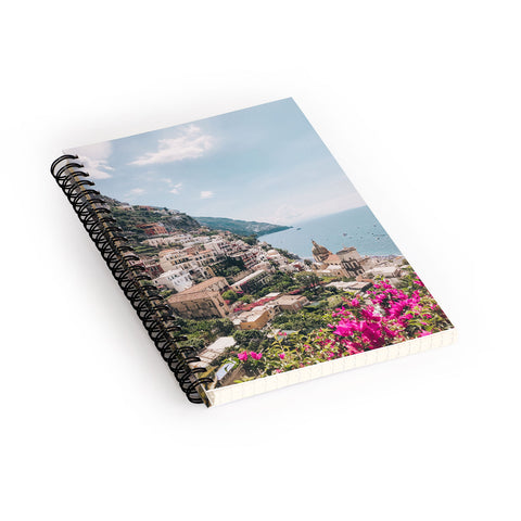 Dagmar Pels Positano Italy Photography Spiral Notebook
