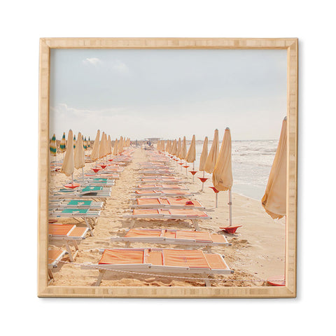 Dagmar Pels Puglia Loungers Italy Framed Wall Art