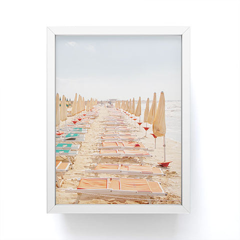 Dagmar Pels Puglia Loungers Italy Framed Mini Art Print