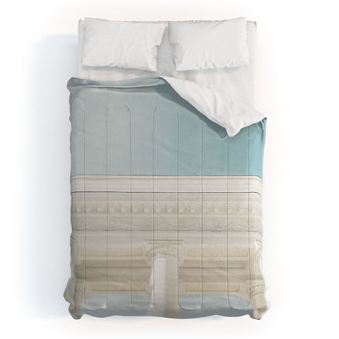 Dagmar Pels Roman Architecture Minimalist Comforter
