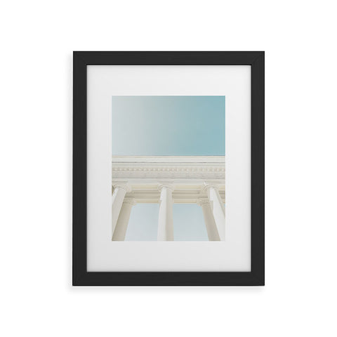 Dagmar Pels Roman Architecture Minimalist Framed Art Print