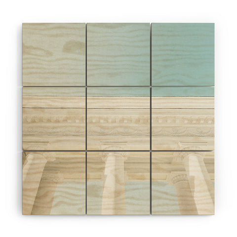 Dagmar Pels Roman Architecture Minimalist Wood Wall Mural