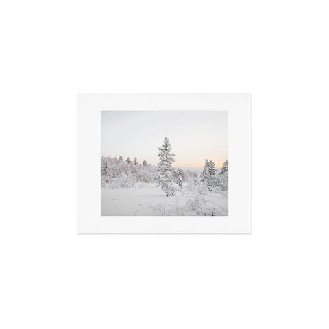 Dagmar Pels Snow Landscape Winter Wonderland Art Print