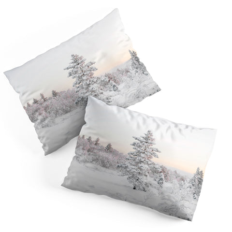 Dagmar Pels Snow Landscape Winter Wonderland Pillow Shams