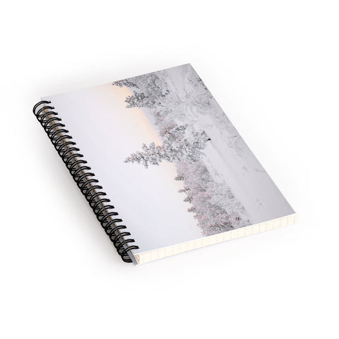 Dagmar Pels Snow Landscape Winter Wonderland Spiral Notebook