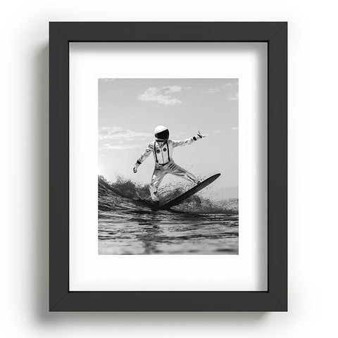 Dagmar Pels Space Surfer Black And White Recessed Framing Rectangle