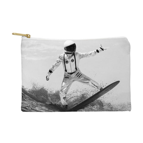 Dagmar Pels Space Surfer Black And White Pouch